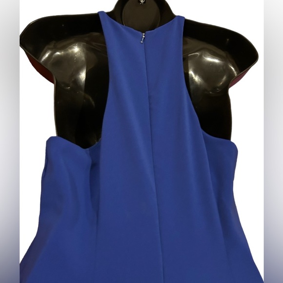 NWT Bagdley Mishka Couture bright Blue Gown - Picture 3 of 4